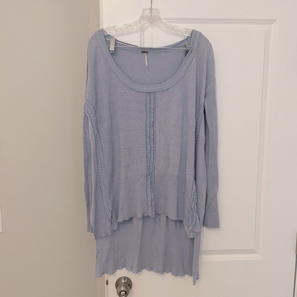 Free People Scoop-Neck Sweater Tunic
